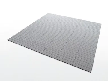 YARD - Square felt rug by Paola Lenti - view 2